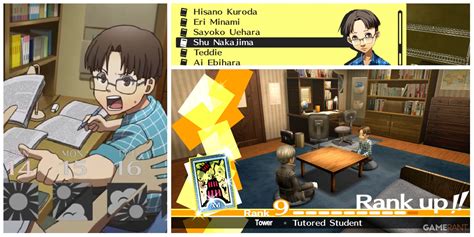 Persona 4 Golden: Shu Social Link Guide